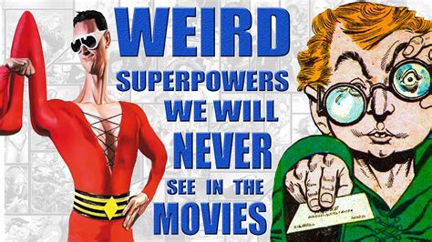 Weird Superpowers We Will Never See In Movies With Nerdsync Youtube