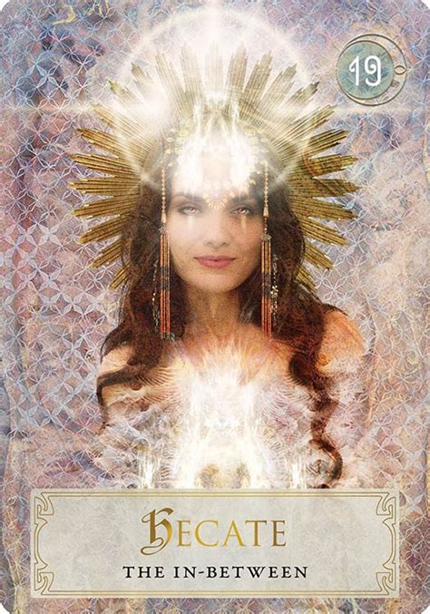 Goddess Power Oracle Hecate The In Between You Are Standing In The