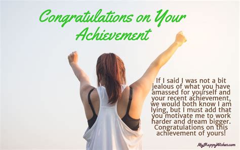 Congratulations Messages For Achievement Congratulati