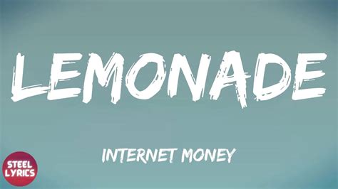 internet money lemonade lyrics youtube