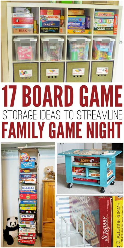 It is my mission to explore new games and seek out old games, to boldly find all of the space games man has created. 17 Board Game Storage Ideas to Streamline Family Game Night