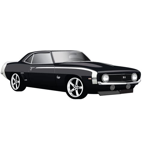 Muscle Car Transparent Background