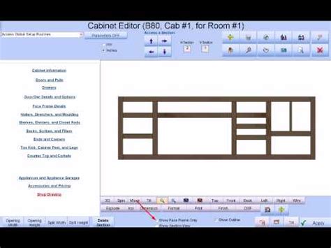 Perhaps if you contacted a few of them in your. Cabinet Pro Software: Making a Long Custom Cabinet that ...