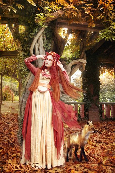 Madrun Autumn Goddess Dawn By Natalialefay Gocrow Goddess