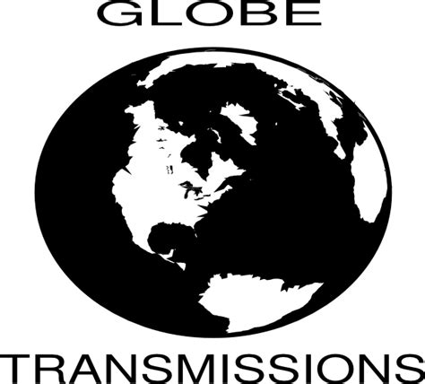 Download Hd Black And White Globe Transparent Png Image
