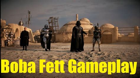 Battlefront 2 Boba Fett Gameplay Heroes Vs Villains Youtube