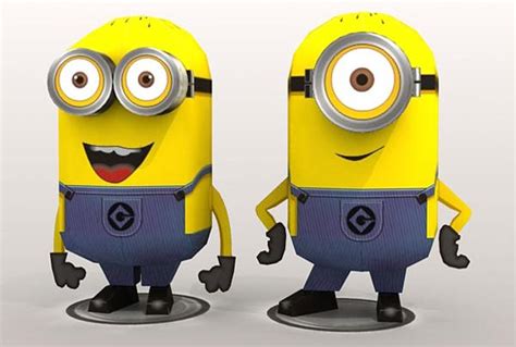 Papermau Despicable Me Minions Paper Toys By Paper Replika