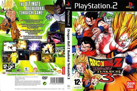 Budokai tenkaichi 2 takes the acrobatic and intense 3d flying and fighting dynamic made popular in last years blockbuster and takes it to a whole new level with exciting new features. capas ed: DRAGON BALL Z TENKAICHI 3