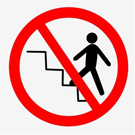 Sube Las Escaleras Prohibido Firma No Png Marca Dibujos Prohibido
