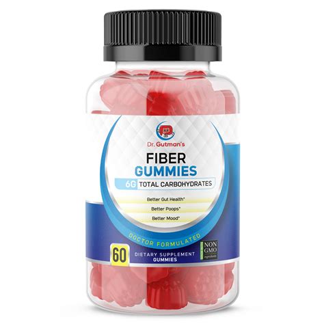 Dr Gutmans® Vegan Fiber Gummies The Best Fiber Gummies For Adults