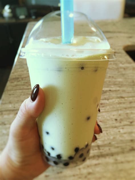 Bubble teas fall under two categories: Fresh Avocado Bubble Tea - Culinary Cents - A Frugal ...