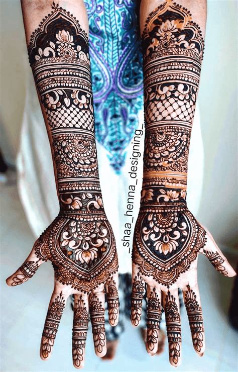 Indo Arabic Mehndi Design Images Pictures Ideas