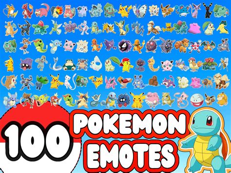 Pokemon Emotes Pokemon Twitch Emotes Cheap Pokemon Emotes Pokemon