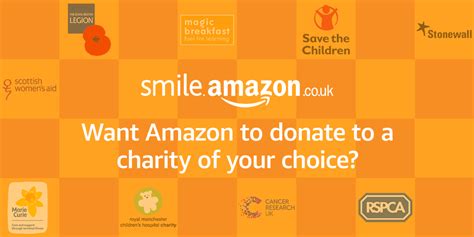 When you visit amazon via smile.amazon.com, a portion of your amazon purchase is donated to camp tecumseh ymca. AmazonSmile can now benefit any UK charity - UK Fundraising