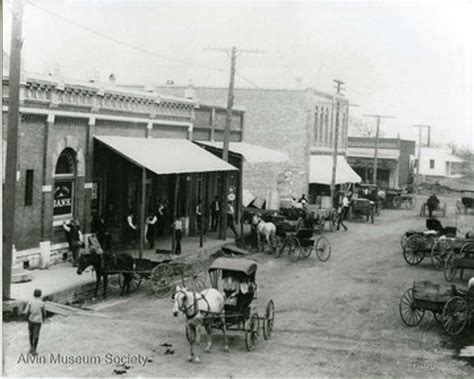 Alvins Historical Society Shares Photos Of Towns Early Days