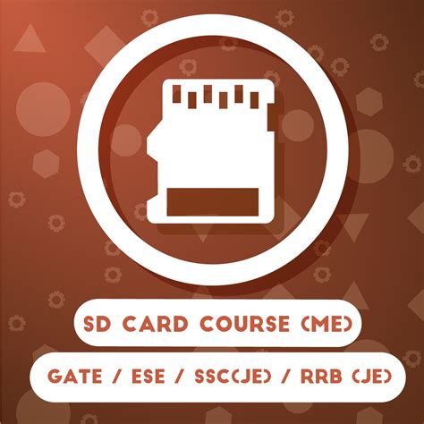 Sd Card Course For Gate Me Ascent Gate Academy