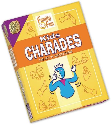 Cheatwell Games Kids Charades Game Charades For Kids Charades Game