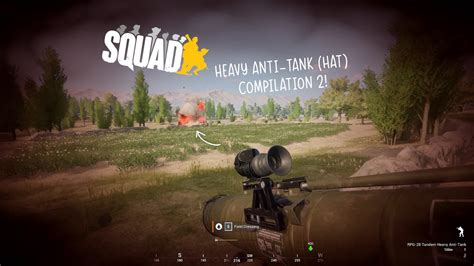 Squad Heavy Anti Tank Compilation Youtube