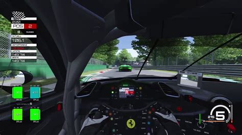 Assetto Corsa Ultimate Edition Gameplay Simrace F488GT3 Monza YouTube