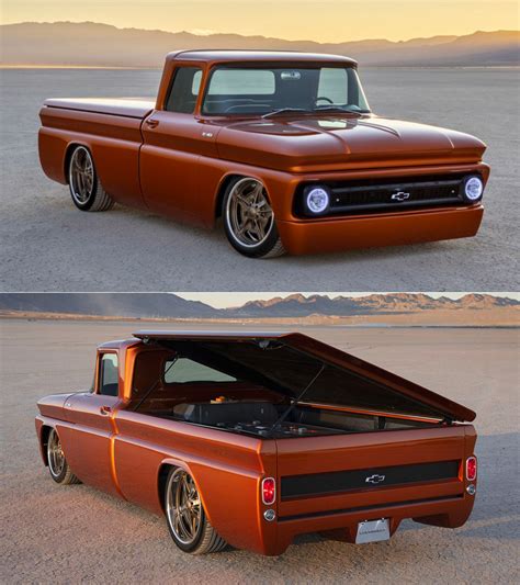 Gm Transforms 1962 Chevy C 10 Pickup Into An All Electric Hot Rod