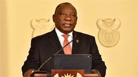 The current academic year will also be extend. Cyril Ramaphosa Speech Tonight Time - State of disaster ...