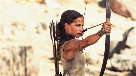 This third adaptation of the video game franchise—and the first to star 2016 oscar winner alicia vikander, who takes over for 2000 oscar winner angelina jolie—is an adventure that's enthralled by what bodies can do. Tomb Raider Alicia Vikander 2018 4K 8K Wallpapers | HD ...