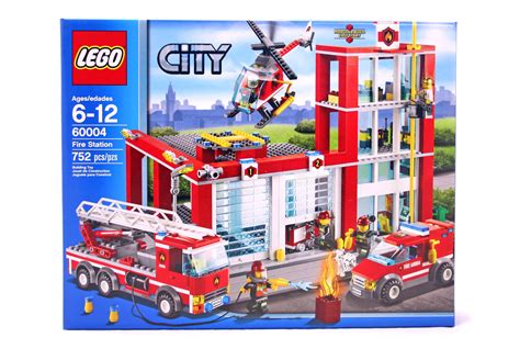 Fire Station Lego Set 60004 1 Nisb Building Sets City Fire