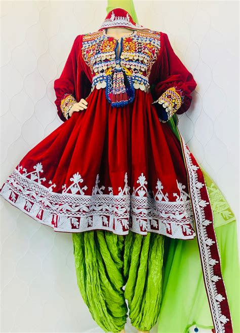 Amira Afghan Kuchi Dress Kuchi Moda