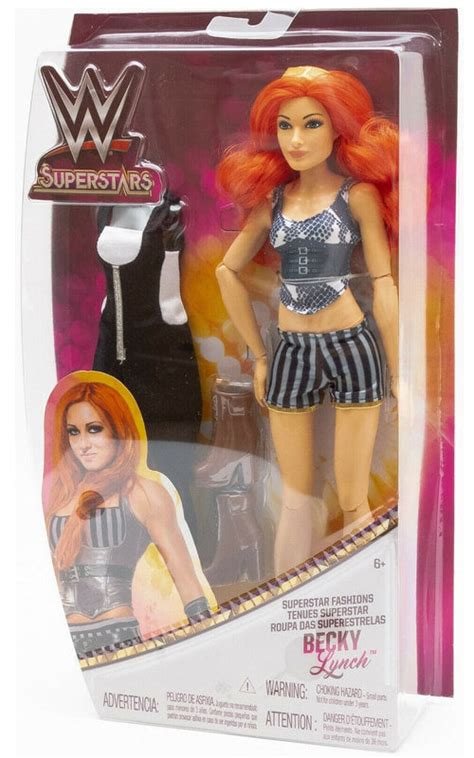 2018 Wwe Mattel Superstar Fashions 12 Deluxe Becky Lynch Wrestling