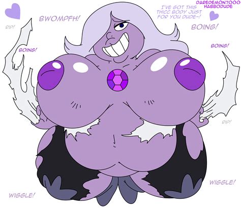 Rule Amethyst Steven Universe Big Belly Big Breasts Cartoon