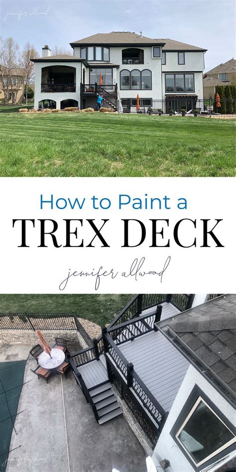 The most important element of any diy kitchen ideas 2019 is a fabulous and well thought out floor plan. Painting Our Trex Deck! (With images) | Trex deck, Simple house exterior design, Outdoor wall ...