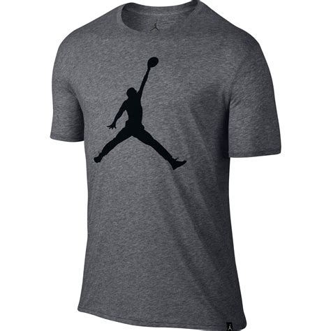 Jordan Iconic Jumpman Logo Graphic Men S Shortsleeve T Shirt Grey Black