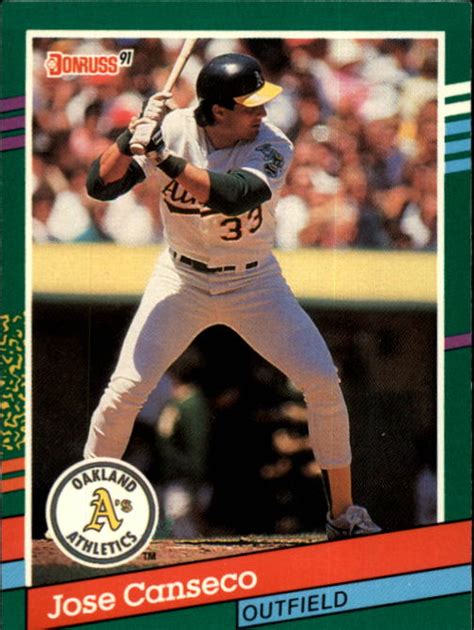 All for sale posts must include a starting. 1991 Donruss Jose Canseco #536 Baseball Card | eBay