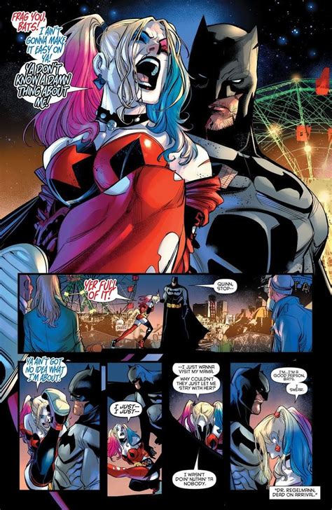 Dynamic Color Changes In Batman Harley Quinn