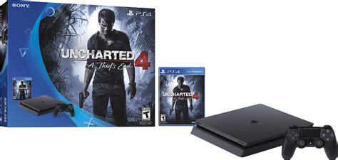 Best Buy Sony Playstation 4 Console Uncharted 4 A Thiefs End Bundle