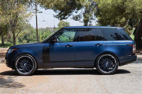Dark Blue Range Rover Offers Plenty Of Luxury And Features Range Rover