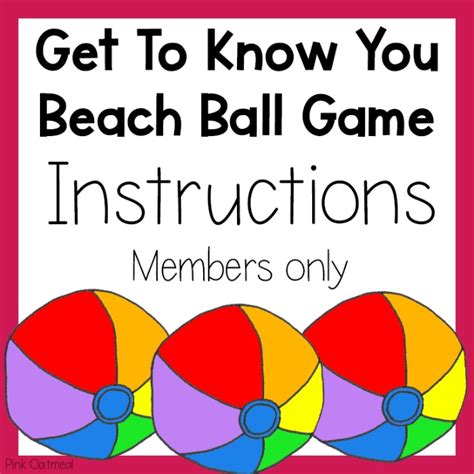 Beach Ball Games And Activities Your Therapy Source 59 Off