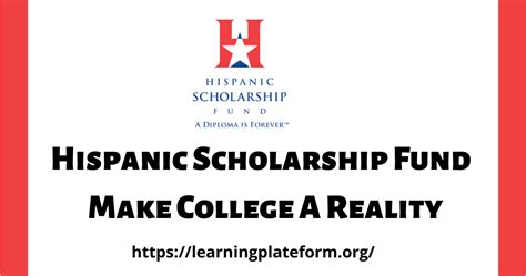 Hispanic Scholarship Fund 2024 5000 In Tuition Assistance
