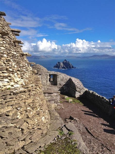 Kloster Skellig Michael Irland The Old Abandoned Early Medieval