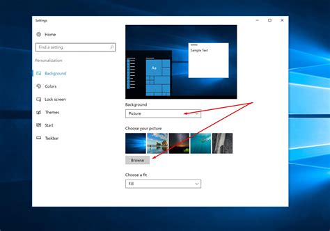 How To Change Desktop Background Windows 10 How To Change Your