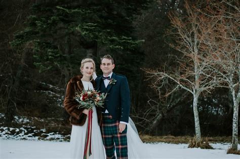 A Winter Wonderland Wedding At Mar Lodge In The Cairngorms Scottish