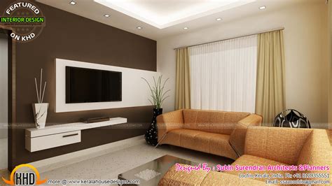 living rooms modern kitchen interiors  kerala kerala home design