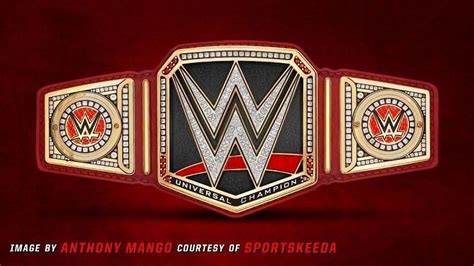 5 Redesigns For Wwe Universal Championship Title Belt