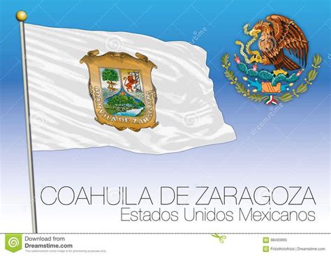 Coahuila Regional Flag United Mexican States