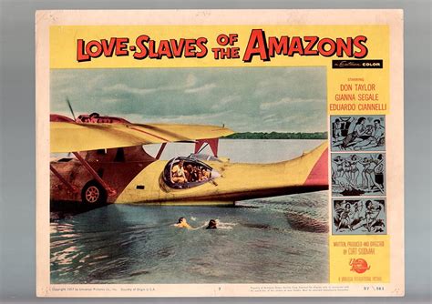 Movie Poster Love Slaves Of The Amazons Lobby Card 1957 7