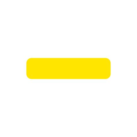 Yellow Minus Png Transparent Image Download Size 512x512px