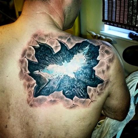 This Is Epic Amazing 3d Tattoos Batman Tattoo 3d Tattoos