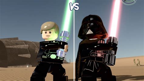 Lego Star Wars The Force Awakens Luke Skywalker Vs Darth Vader