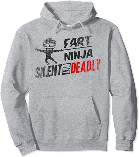 Fart Ninja Silent But Deadly Fart T For Men Women