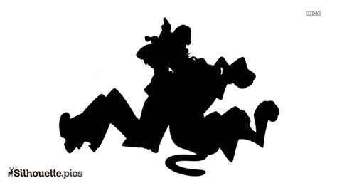 Scooby Doo Gang Silhouette Clip Art Silhouettepics
